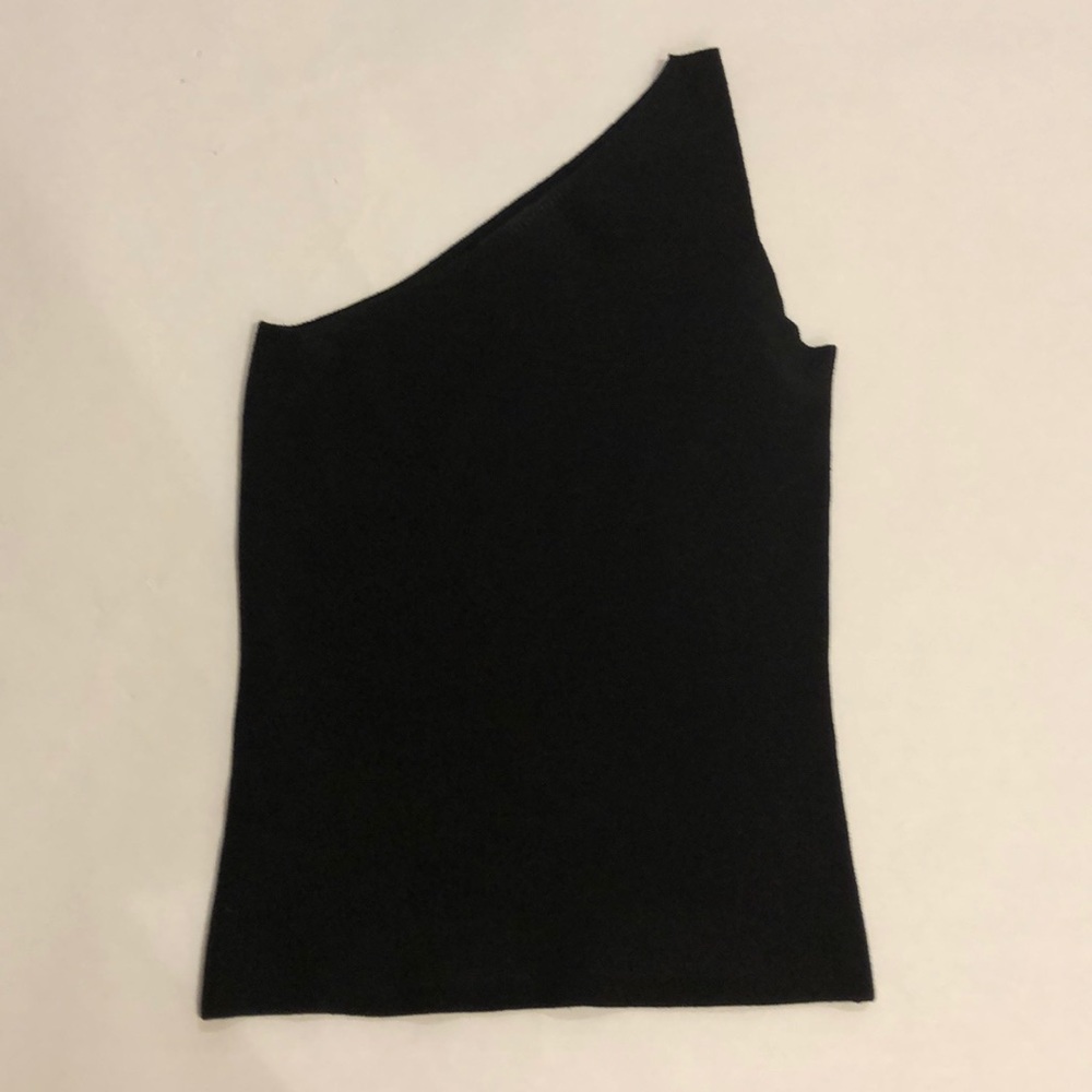 Vintage Banana Republic Asymmetric Silk blend top